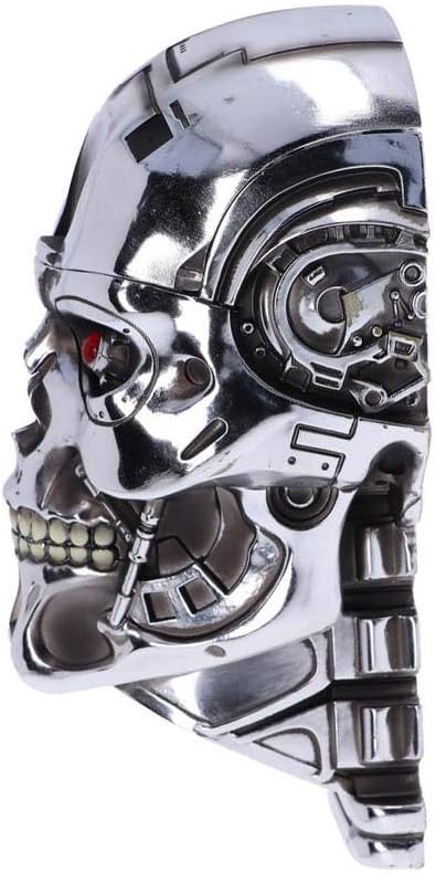 Nemesis Now T-800 Terminator 2 Judgement Day T2 Head Bottle Opener, Polyresin, Silver, One Size