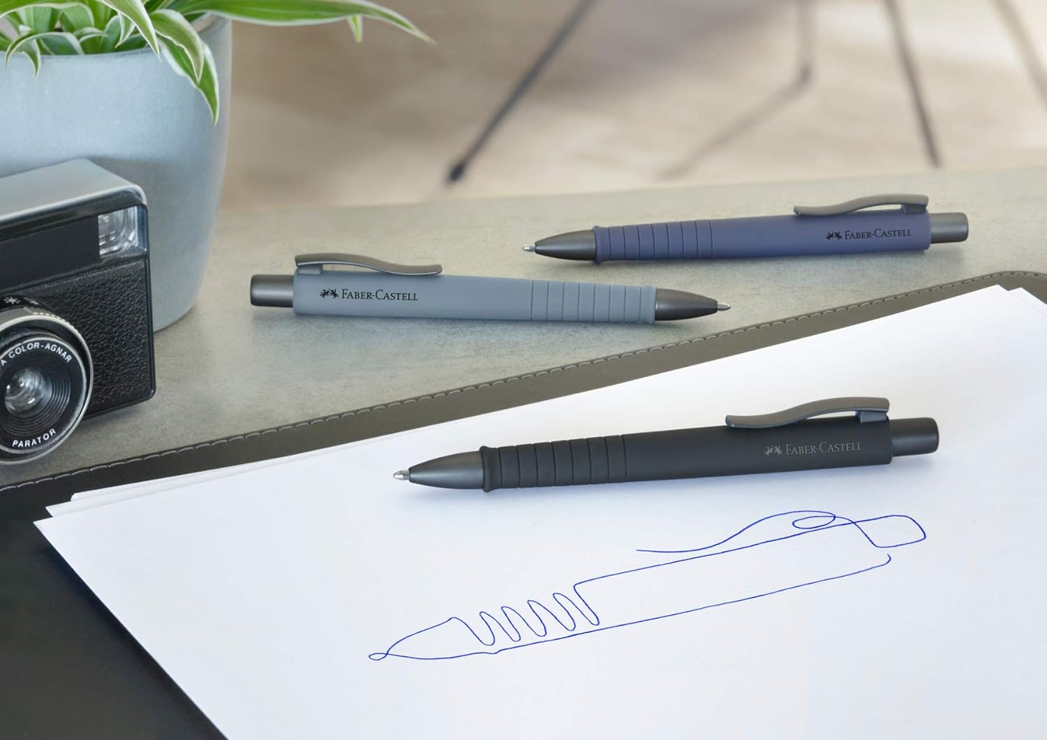 Faber-Castell 241153 Blue 1pc(s) ballpoint pen Poly Ball XB- ballpoint pens (Blue, Black