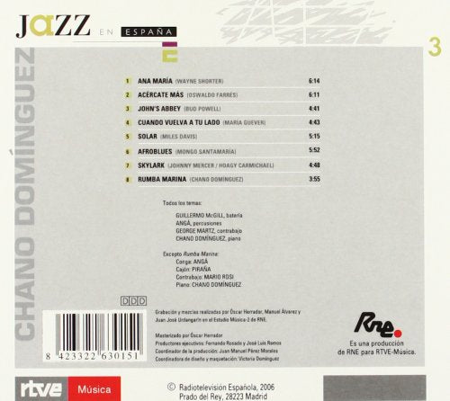 Jazz En España. Chano Dominguez (Vol 3)