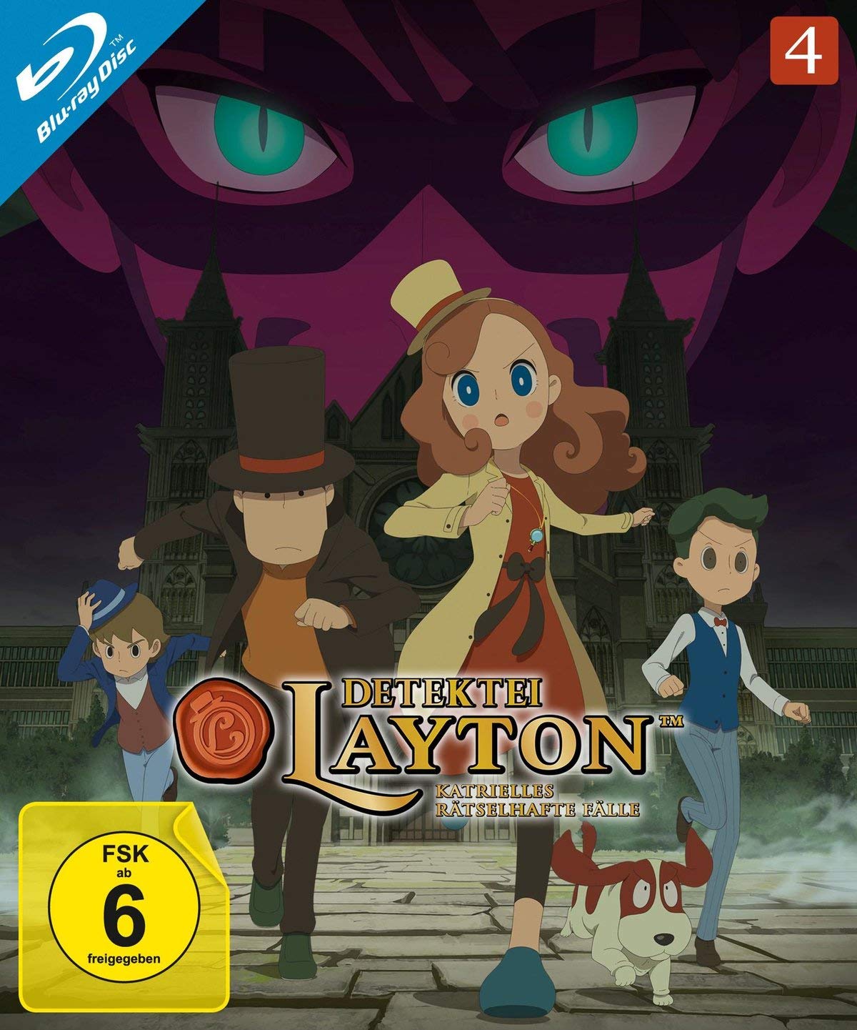 Detektei Layton - Katrielles rätselhafte Fälle. Vol.4, 2 Blu-ray