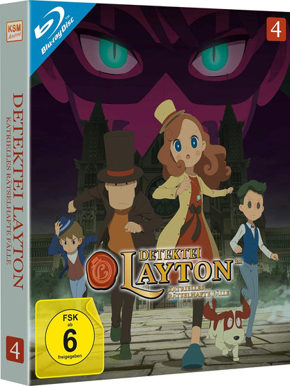 Detektei Layton - Katrielles rätselhafte Fälle. Vol.4, 2 Blu-ray