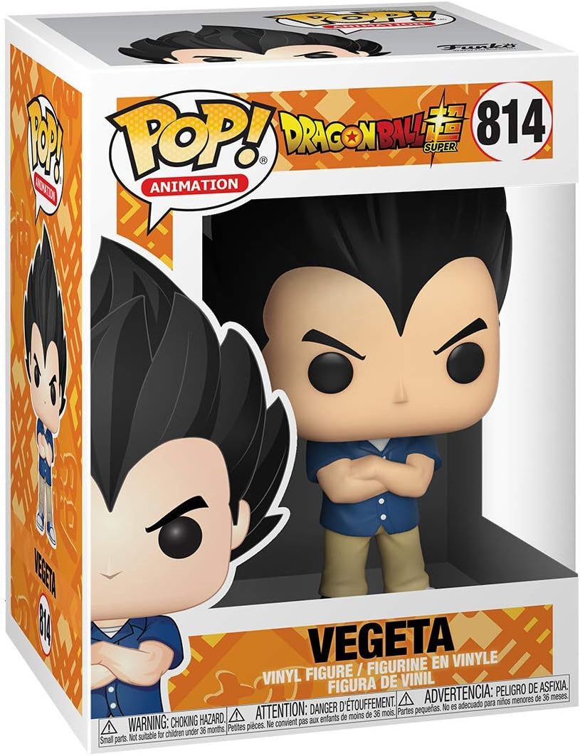 Funko POP! Animation: Dragon Ball Super - Vegeta - Collectable Vinyl Figure - Gift Idea - Official Merchandise - Toys for Kids & Adults - Anime Fans - Model Figure for Collectors and Display