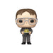 Funko POP! TV: The Office - Dwight Schrute Mit Jello Stapler - Vinyl-Sammelfigur - Geschenkidee - Offizielle Handelswaren - Spielzeug Für Kinder Und Erwachsene - TV Fans - Modellfigur Für Sammler
