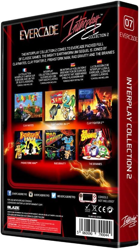 Evercade Interplay Cartridge 2 (Electronic Games