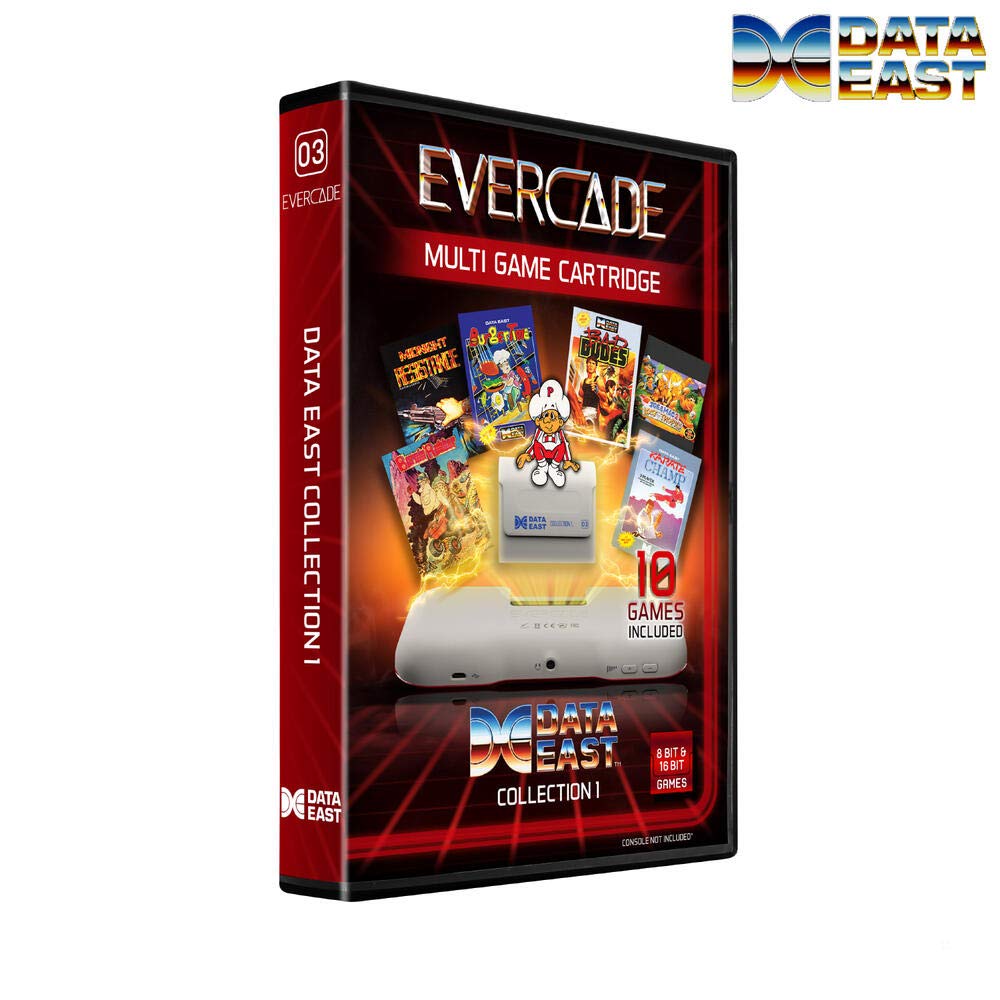 Evercade Dataeast Cartridge 1 (Electronic Games