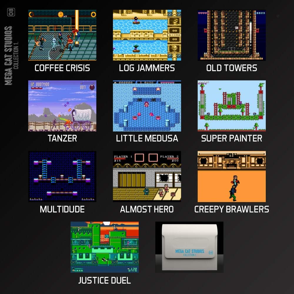 Evercade Mega Cat Studios Cartridge 1 (Electronic Games