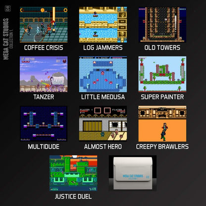 Evercade Mega Cat Studios Cartridge 1 (Electronic Games