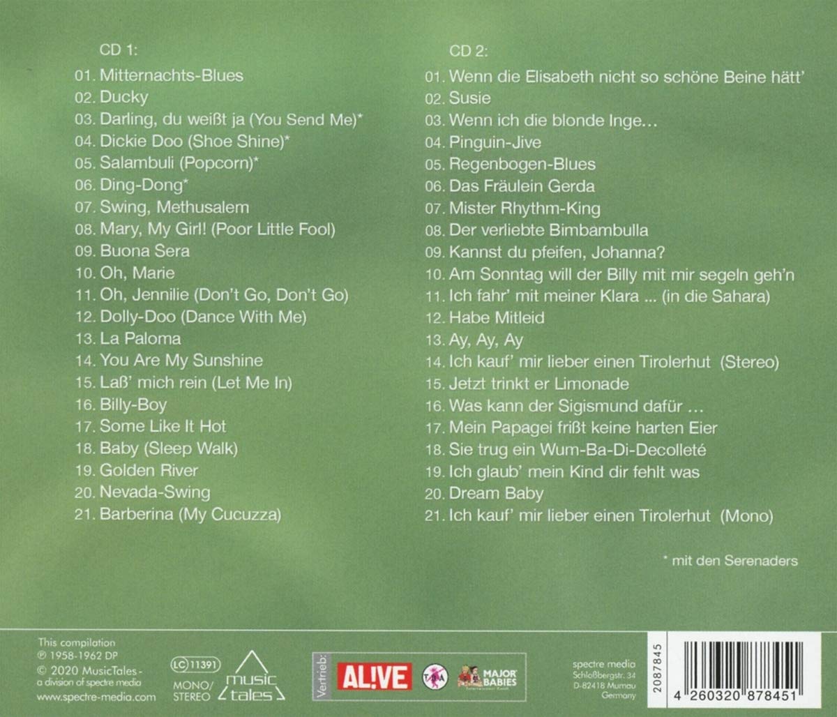 MO, BILLY - ICH KAUF MIR LIEBER EINEN TIROLERHUT - 42 GROBE ERFOLGE