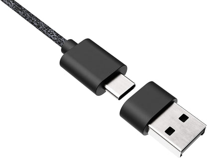 Logitech Zone Wired Auriculares con micrófono dotado de supresión de Ruido, USB-C con Adaptador USB-A - Grafito