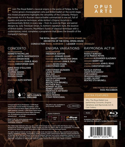 Concerto / Engima Variations / Raymonda Act III