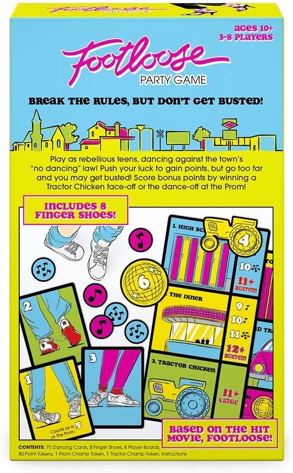 Funko 48716 Board Games 48716 Signature Footloose Party Game, Multicolour