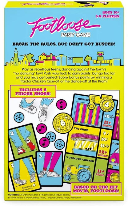 Funko 48716 Board Games 48716 Signature Footloose Party Game, Multicolour