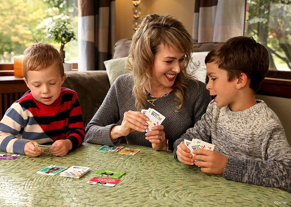 Something Wild Family Card - Aladdin Disney(Includes Collectable Mini POP!) Ideal For Children Ages 6 And Up - Fun For The Whole Family - Funko Board Game 49357