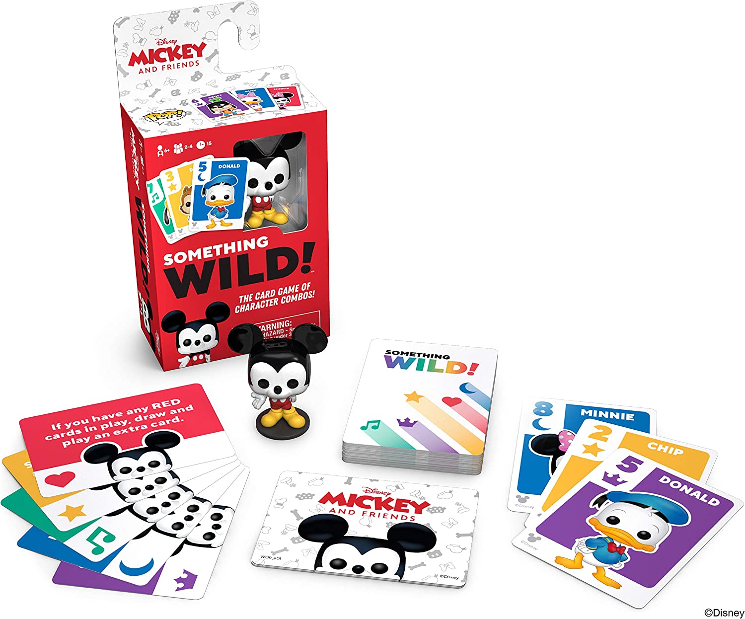 Something Wild Card Game: Mickey & Friends