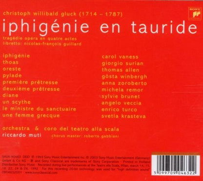 Gluck: Iphigenie Auf Tauris