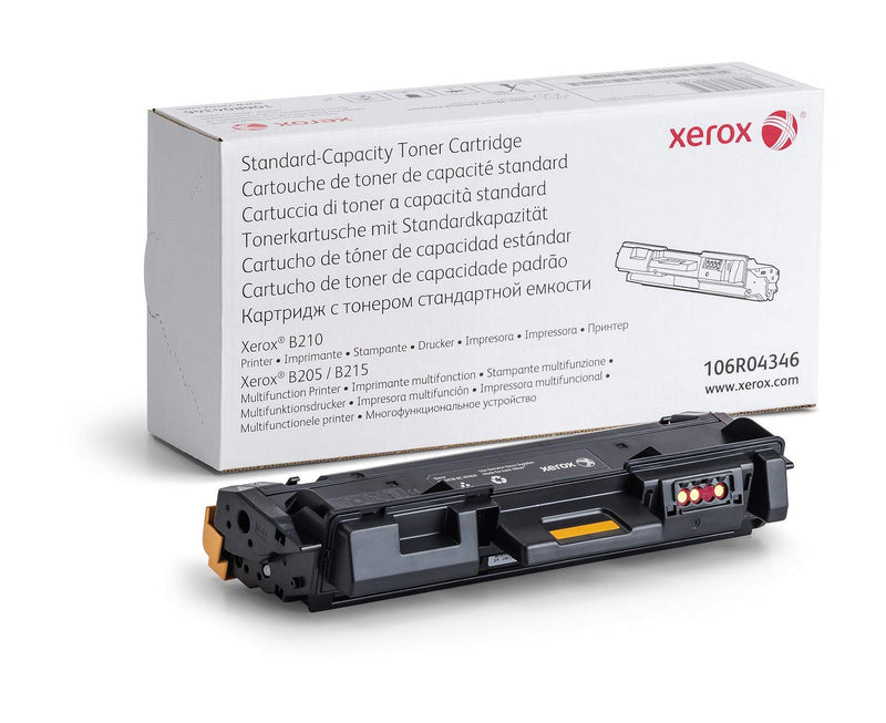 Xerox Original B210 / B205 / B215 Negro Cartucho De Tóner Estándar Capacidad (1,500 Páginas) - 106R04346
