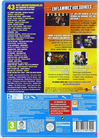 Just Dance 2016 (Englisch im Spiel) (FR