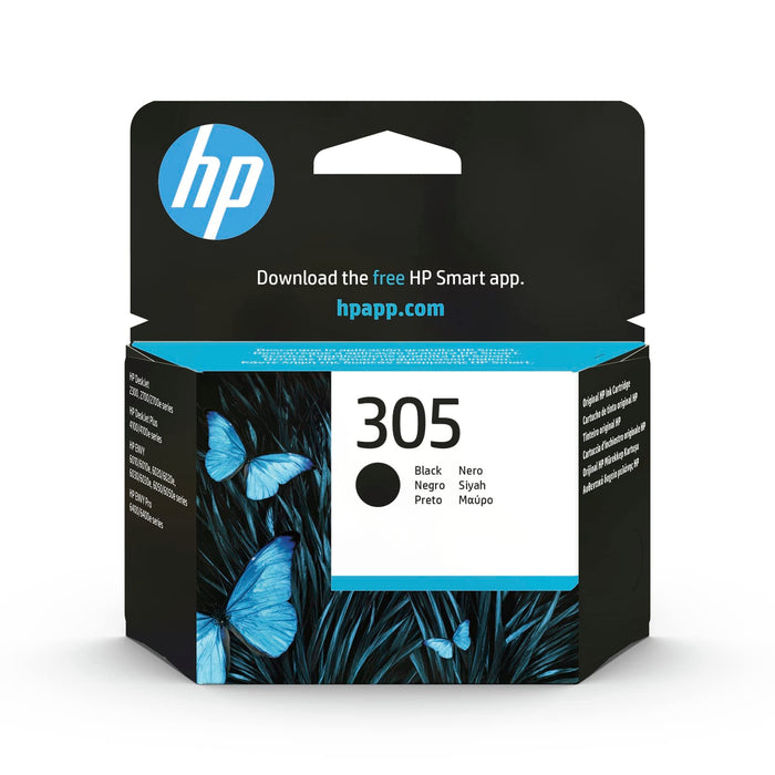 HP 3YM61AE 305 Original Ink Cartridge, Black