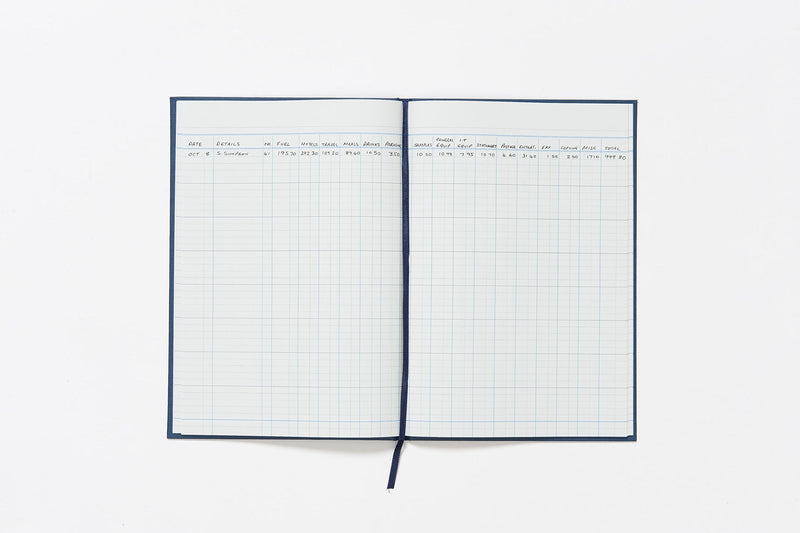 Exacompta - Ref 31/16Z - Guildhall Account Book - 298 x 203mm in Size, Hardback Vinyl Cover, 95gsm Ledger Quality Paper, Traditionally Sewn - 16 Cash Columns