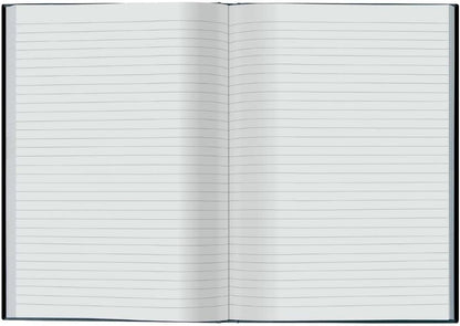 Collins Ideal A5 Feint Ruled Manuscript Book - 192 Pages, Grey
