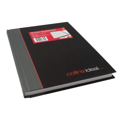 Collins Ideal A5 Feint Ruled Manuscript Book - 192 Pages, Grey