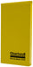 Exacompta - Ref 2142Z - Chartwell - Dimensions Casebound Survey Book - 106 x 205mm in Size, Lined Rulings, Numbered Sheets - Suitable for Use Outdoors & in Wet Conditions - Yellow