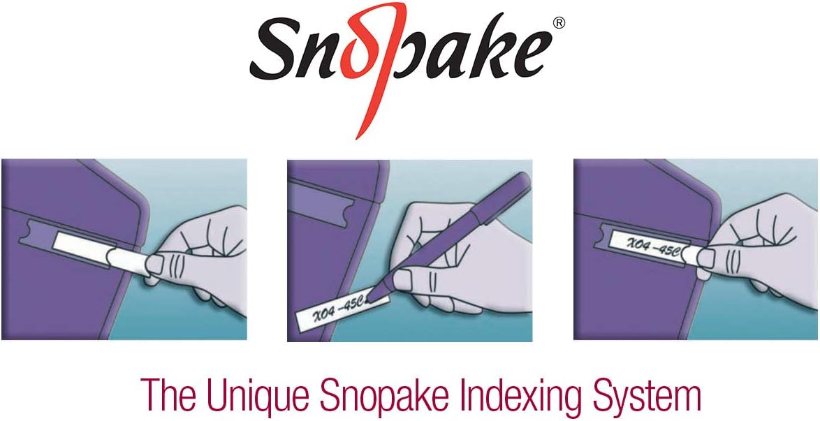 Snopake Foolscap Clear Polyfile  Popper Wallet with Index Tab and Press Stud Closure