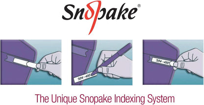 Snopake Foolscap Clear Polyfile  Popper Wallet with Index Tab and Press Stud Closure