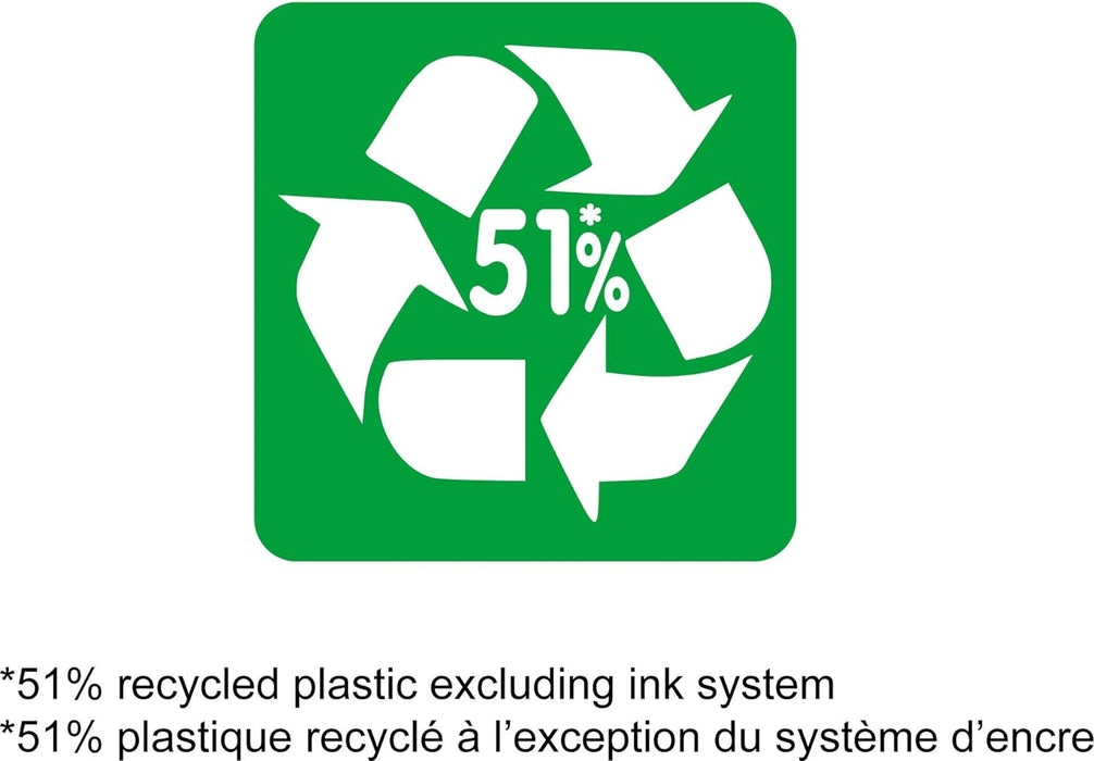 BIC Velleda 1751 ECOlutions Whiteboard Pens, Black, Box of 12 - Low-Odor Erasable Pens for Office or School