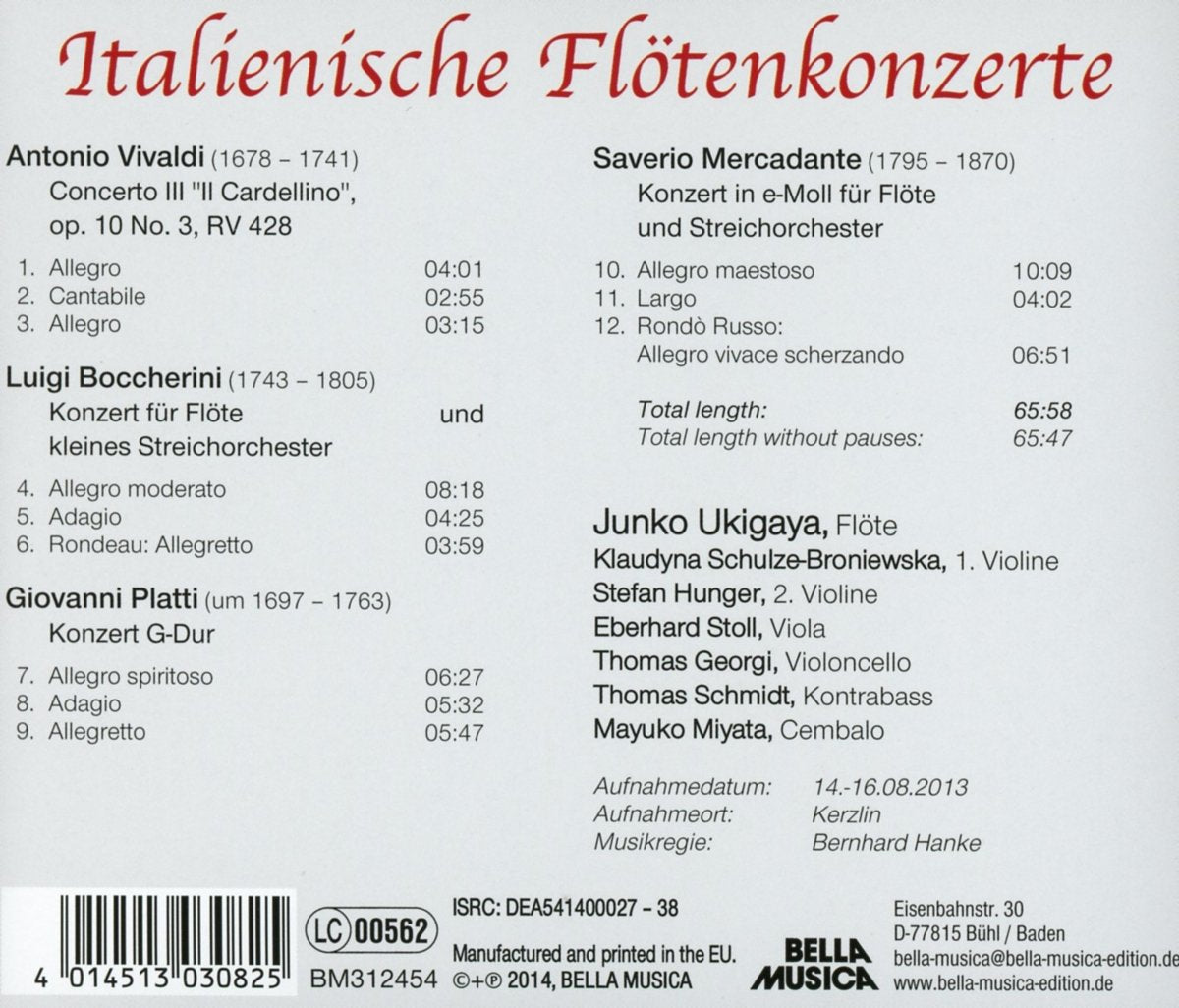Italienische Flotenkonzerte