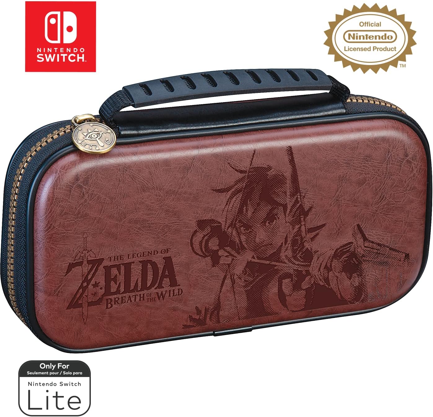 Nintendo Switch Lite Game Traveler Deluxe Case - Zelda (Brown) (Nintendo Switch
