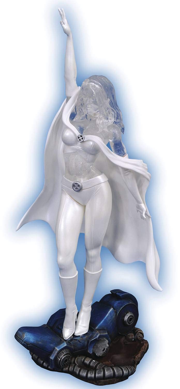 DIAMOND SELECT TOYS Marvel Gallery: Emma Frost Diamond PVC Figure, Multicolor, 12 inches