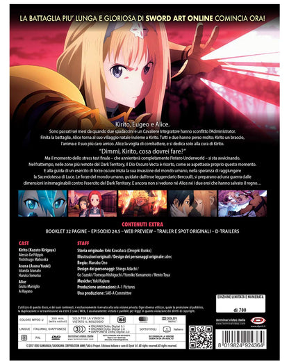 Sword Art Online Alicization War Of Underworld - Ltd. Box -01 (Eps. 01-12) (3 Blu-Ray