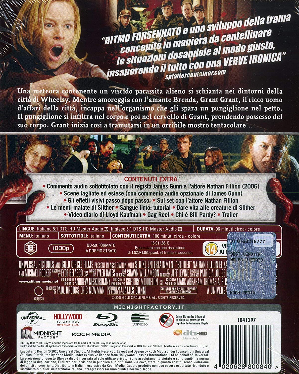 Slither (Ltd) (Blu-Ray+Booklet