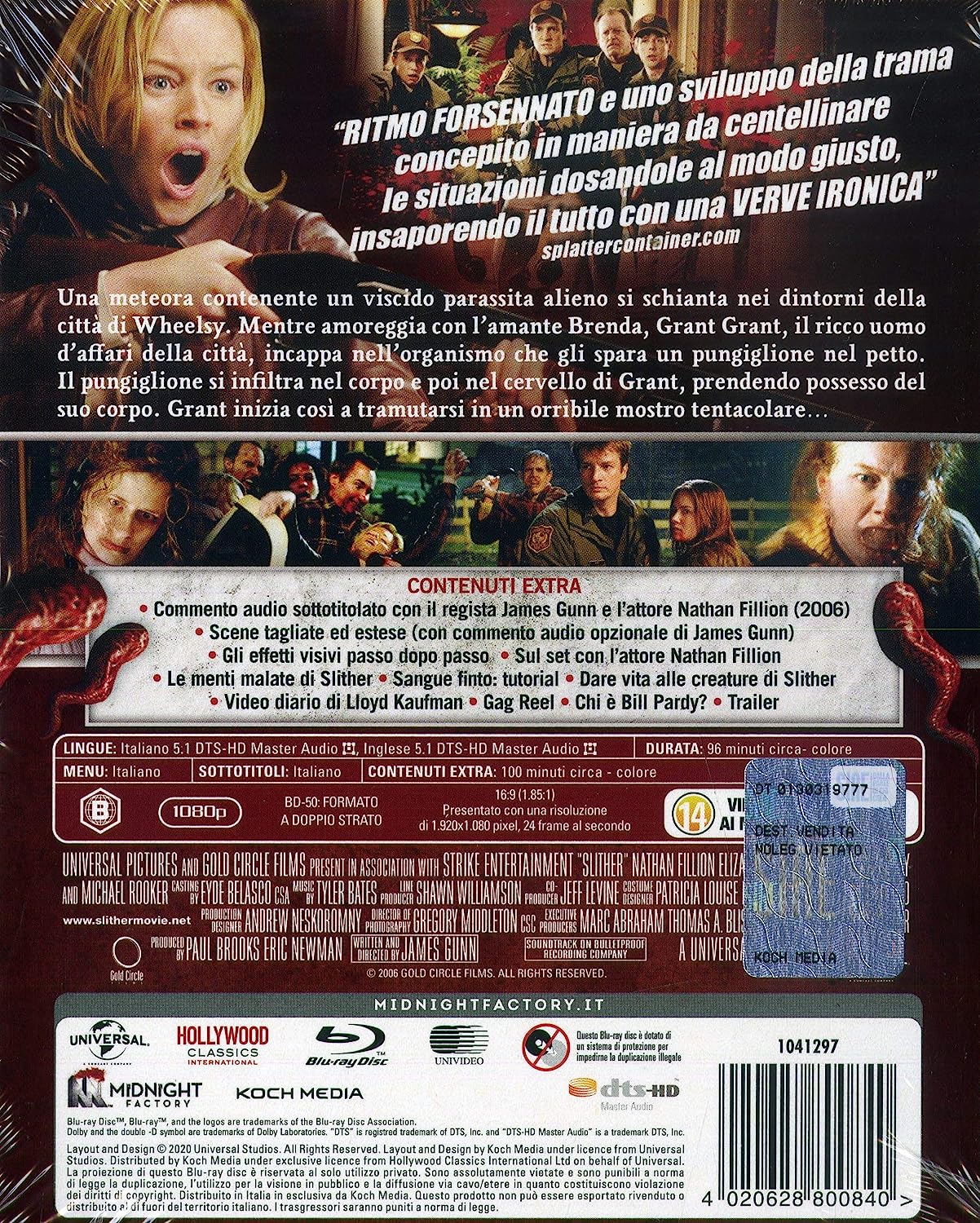 Slither (Ltd) (Blu-Ray+Booklet
