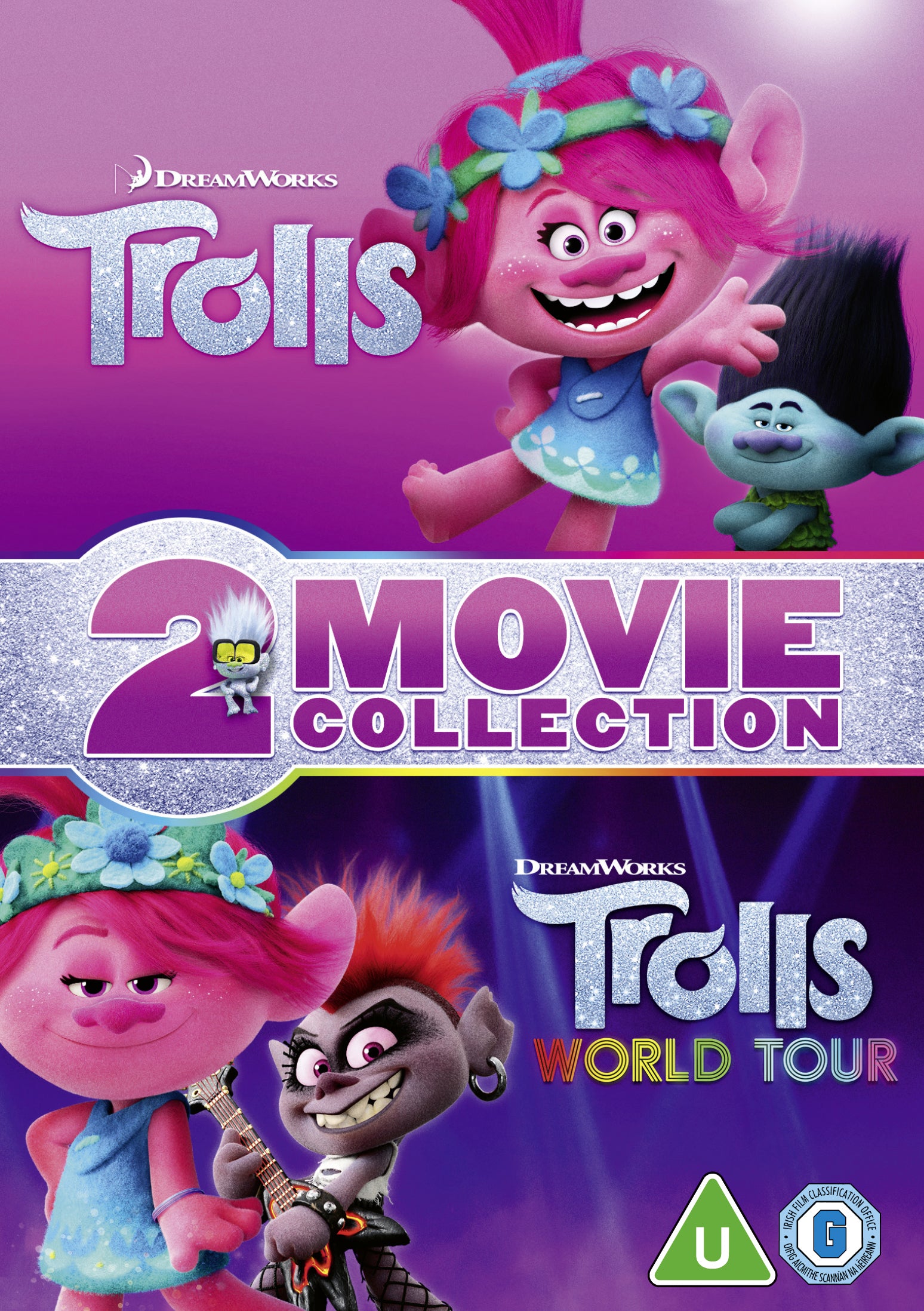 Trolls & Trolls World Tour Double Pack