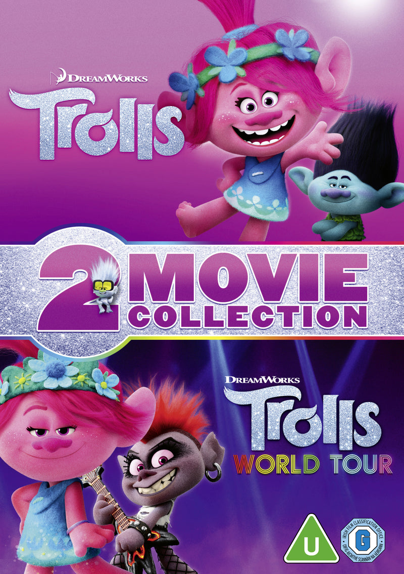 Trolls & Trolls World Tour Double Pack