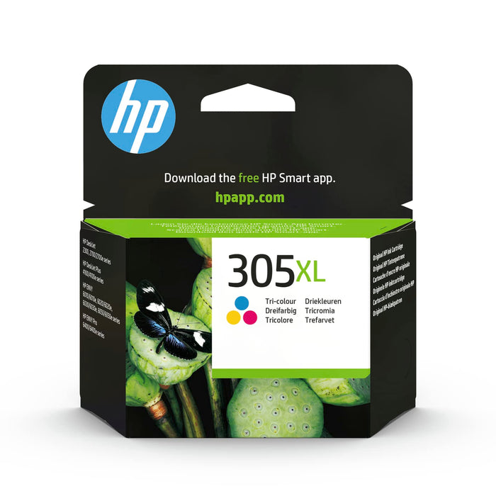 HP 3YM63AE 305XL High Yield Original Ink Cartridge, Tri-color, Pack of 1