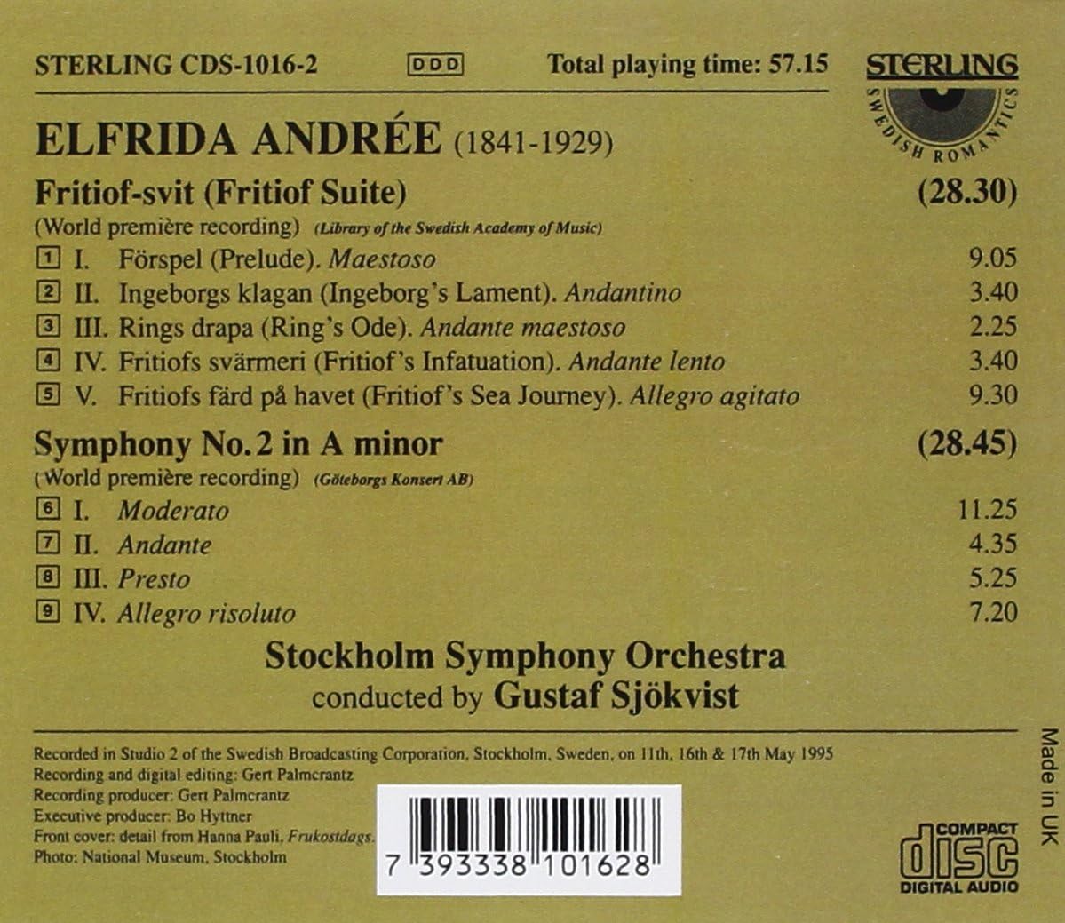 Symphony No. 2 (Stockholm So, Sjokvist)
