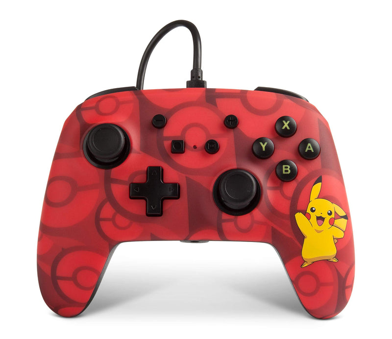 PowerA Pokemon Enhanced Wired Controller For Nintendo Switch - Pikachu (Nintendo Switch)