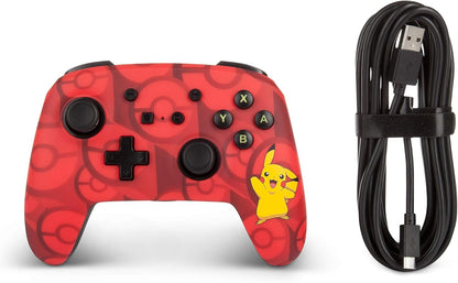 PowerA Pokemon Enhanced Wired Controller For Nintendo Switch - Pikachu (Nintendo Switch)