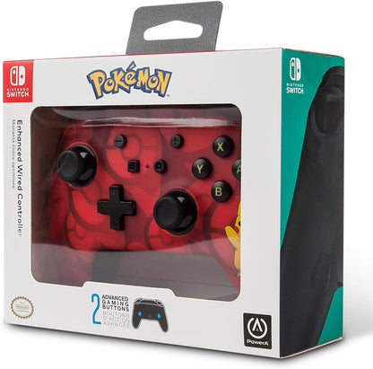 PowerA Pokemon Enhanced Wired Controller For Nintendo Switch - Pikachu (Nintendo Switch)