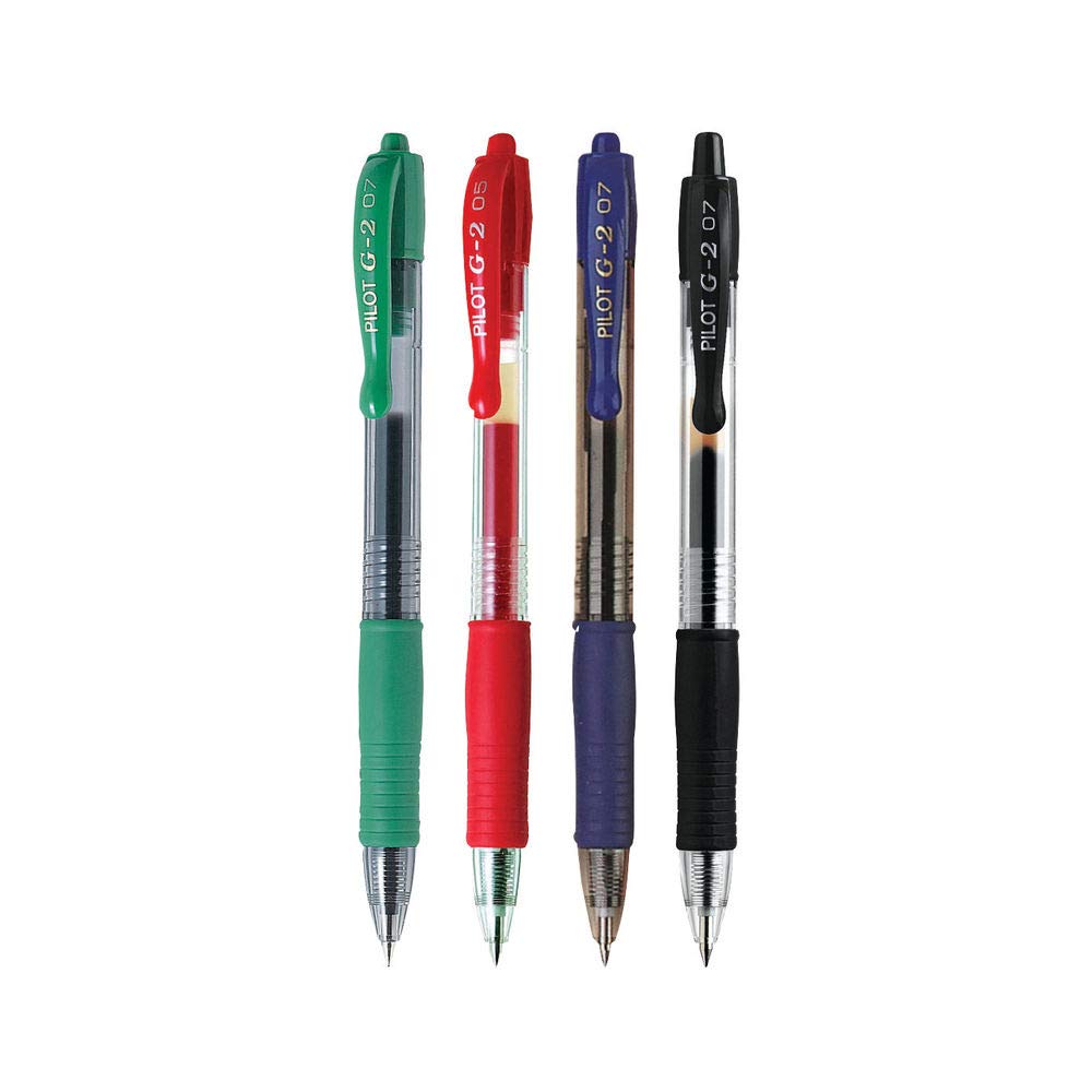 Pilot G207 Gel Roller Pen - Assorted Colours (Pack of 20