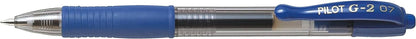Pilot G207 Gel Roller Pen - Assorted Colours (Pack of 20