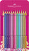 Faber-Castell Sparkle Colour Pencils - Tin of 12