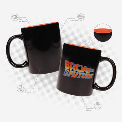 Back to the Future Official Logo Mug