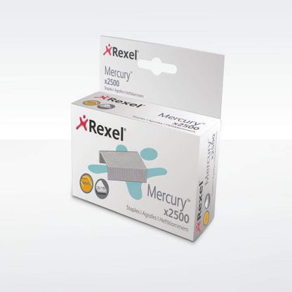 Rexel Mercury Heavy Duty Staples, For up to 120 Sheets, Use with the Mercury Heavy Duty Stapler, Box of 2500, 2100928
