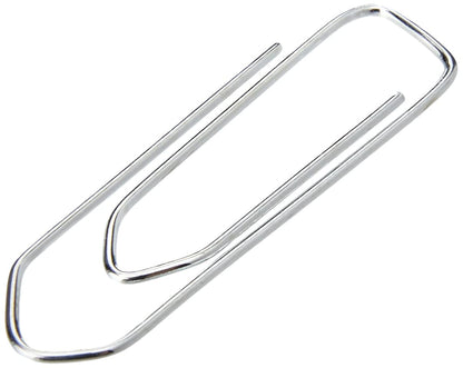 Whitecroft Essentials 33521 Value Extra Large No Tear Paperclip (Pack of 1000