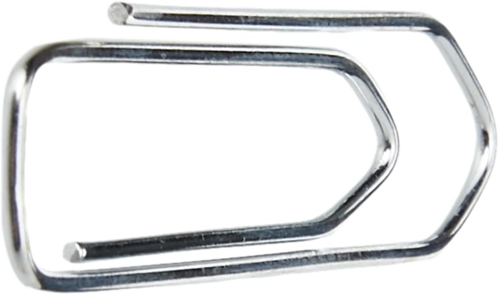 Whitecroft Essentials 33521 Value Extra Large No Tear Paperclip (Pack of 1000