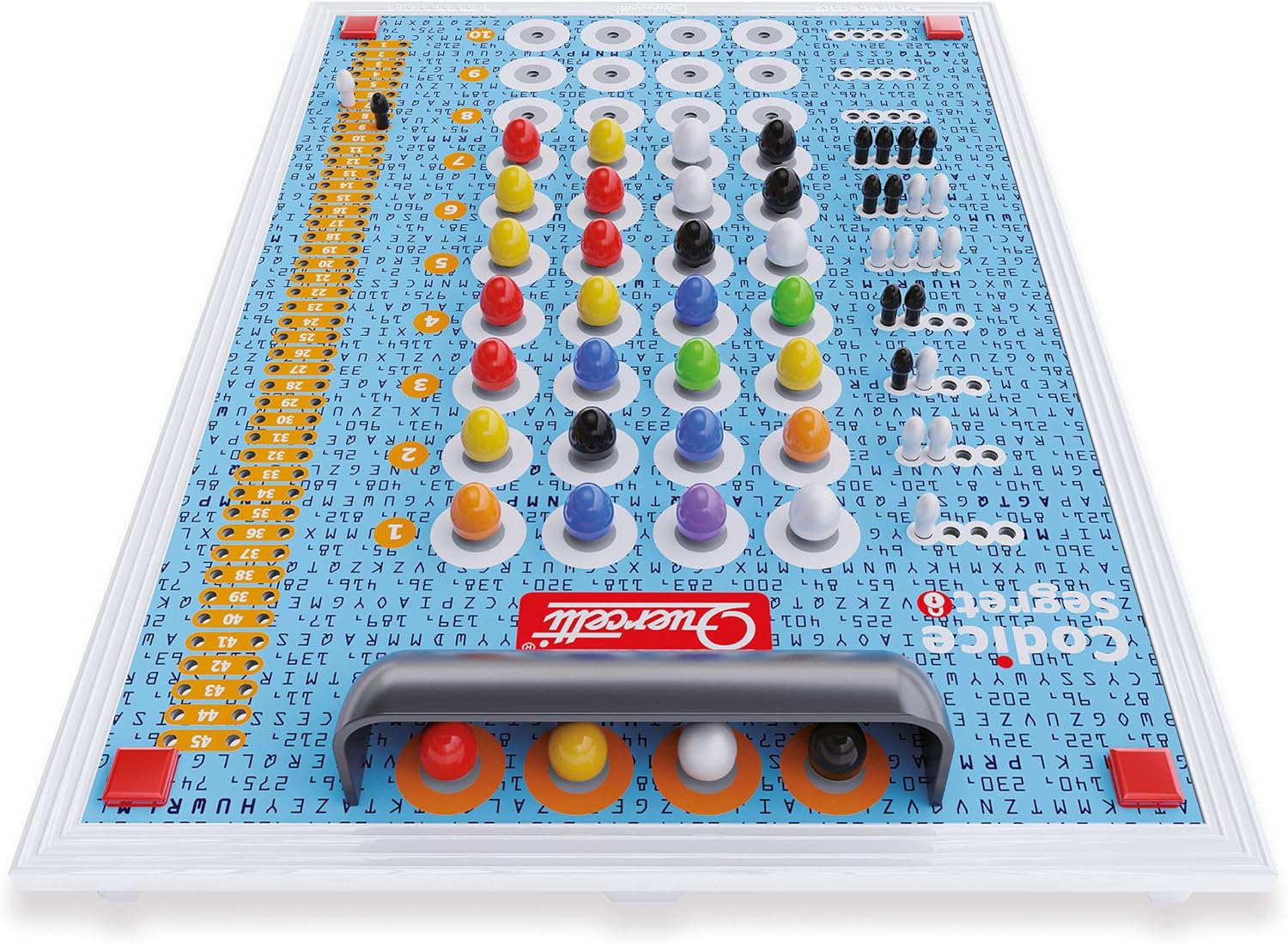 Quercetti - 1001 Secret Code - Educational Toy Board Game for kids - Cracking Game